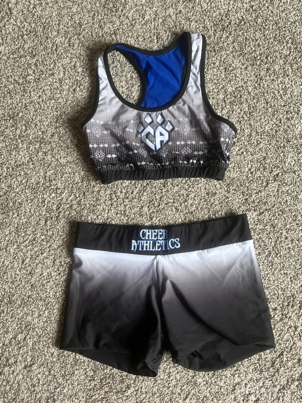 Cheer athletics varsity practice set